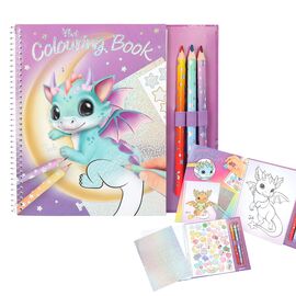 Ylvi - Lucky Dragon Colouring Book (0413797) / Toys