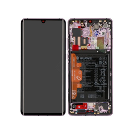 Huawei (02353DGM) LCD touchscreen incl. Battery - Misty Lavender, Huawei P30 Pro / P30 Pro New Edition | Techbox