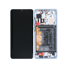 Huawei (02353SBC) LCD Touchscreen incl. Battery - Silver, Huawei P30 Pro / P30 Pro New Edition | Techbox
