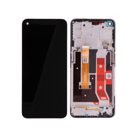 Oppo (4904890) Original LCD Touchscreen incl. frame - Black, for model Oppo A73 5G / Oppo A72 5G / Oppo A72N 5G - LED Screens - Smartphone LCD - Techbox