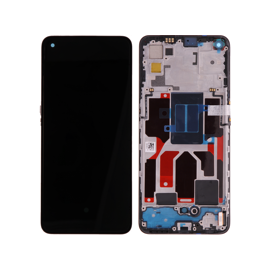 Oppo (4905997) LCD Touchscreen incl. frame - Black, for model Oppo Find X3 Lite / Reno 5 (5G) | Techbox