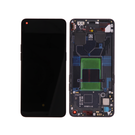 Oppo (4907749) Original LCD Touchscreen incl. frame - Black, for model Oppo Reno 6 5G - LED Screens - Smartphone LCD - Techbox