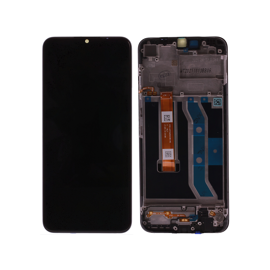 Realme (4908854)  LCD Touchscreen (incl. frame) - Black, Realme C25Y (RMX3269, RMX3268, RMX3265) - LED Screens - Smartphone LCD - Techbox