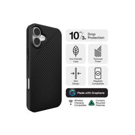 ZAGG/GEAR4 (702315007) Luxe Snap - Black, For iPhone 16 Plus - Apple Cases - Cases - Techbox