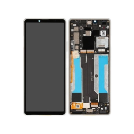 Sony (A5034093A) LCD Touchscreen - White, for model Sony Xperia 10 III - LED Screens - Smartphone LCD - Techbox
