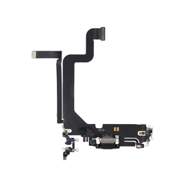 For iPhone/iPad (AP14PM006B) Dock Connector - Black, for model iPhone 14 Pro Max - Smartphone Flex Connectors - Smartphone - Techbox