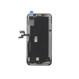 For iPhone/iPad (APXS001) OLED (soft) Touchscreen - Black, (Factory std), for model iPhone XS - LED Screens - Smartphone LCD - Techbox