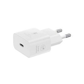 For Samsung accessories (EP-T2510NWEGWW) Samsung Travel Fast Charger (USB Type-C) 25W - White (retail packaging) (**Charger ONLY**)