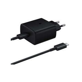 For Samsung accessories (EP-T4511XBEGWW) Samsung Travel Fast Charger (USB Type-C) 45W - Black (retail packaging)