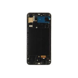 For Galaxy (GH82-19204A-FG3) Display incl. Frame (Compatible soft) - Black, For Samsung Galaxy A50; SM-A505 - LED Screens - Smartphone LCD - Techbox