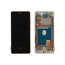 For Galaxy (GH82-24214F-FG3) Display incl. Frame (Compatible soft) - Orange, For Samsung Galaxy S20 FE 5G; SM-G781 - LED Screens - Smartphone LCD - Techbox