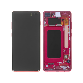 Samsung (GH82-18849H) OLED Touchscreen - Cardinal Red, Galaxy S10 Plus; SM-G975F | Techbox