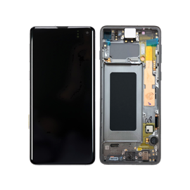 Samsung (GH82-18850A) Original OLED Touchscreen - Black, Galaxy S10; SM-G973F - LED Screens - Smartphone LCD - Techbox