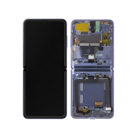 Samsung (GH82-22215B) OLED Touchscreen - Purple Galaxy Z Flip; SM-F700F - LED Screens - Smartphone LCD - Techbox