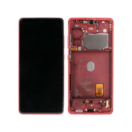 Samsung (GH82-24219E) OLED Touchscreen - Cloud Red, Galaxy S20 FE 4G; SM-G780F | Techbox