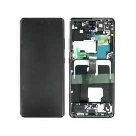 Samsung (GH82-24589A) OLED Touchscreen (incl. cam) - Phantom Black, Galaxy S21 Ultra; SM-G998B | Techbox
