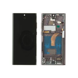 For Galaxy (GH82-27488E-FG3) Display (Compatible soft) - Grey, For Samsung Galaxy S22 Ultra; SM-S908 | Techbox