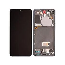 Samsung (GH82-27255A) OLED Touchscreen (excl cam) - Phantom Grey, Galaxy S21; SM-G991B | Techbox