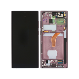 Samsung (GH82-27488B) OLED Touchscreen - Burgundy, Galaxy S22 Ultra; SM-S908B | Techbox