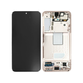 Samsung (GH82-27520D) Original OLED Touchscreen - Pink Gold, Galaxy S22; SM-G901B - LED Screens - Smartphone LCD - Techbox