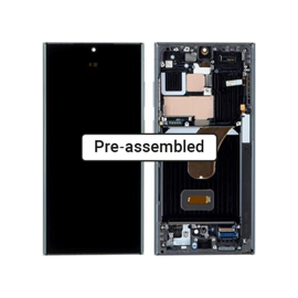 Samsung (GH82-30466A-PA) OLED Touchscreen (incl. pre-assembled frame) - Black, Galaxy S23 Ultra; SM-S918B - LED Screens - Smartphone LCD - Techbox
