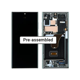 Samsung (GH82-30466C-PA) OLED Touchscreen (incl. pre-assembled frame) - Green, Galaxy S23 Ultra; SM-S918B - LED Screens - Smartphone LCD - Techbox