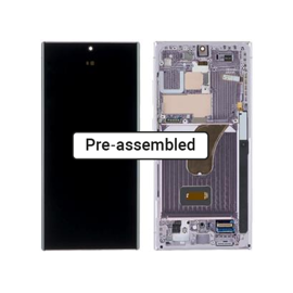 Samsung (GH82-30466D-PA) OLED Touchscreen (incl. pre-assembled frame) - Lavender, Galaxy S23 Ultra; SM-S918B - LED Screens - Smartphone LCD - Techbox