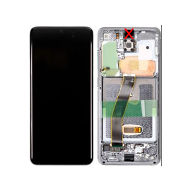 Samsung (GH82-31432A) OLED Touchscreen (excl cam) - Cosmic Grey, Galaxy S20; SM-G981 - LED Screens - Smartphone LCD - Techbox