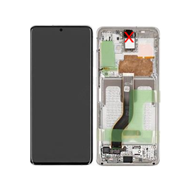 Samsung (GH82-31442B) OLED Touchscreen (excl cam) – Cloud White, Galaxy S20 Plus; SM-G985F | Techbox