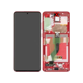 Samsung (GH82-31442G) OLED Touchscreen (excl cam) – Aura Red, Galaxy S20 Plus; SM-G985F | Techbox