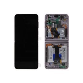 Samsung (GH82-31830C) Display OLED incl. Battery (Original) - Lavender, Samsung Galaxy Z Flip5; SM-F731 - LED Screens - Smartphone LCD - Techbox