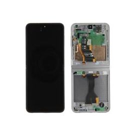 Samsung (GH82-35014A-PA) Display incl. pre-assembled frame - Silver, Samsung Galaxy Z Flip6; SM-F741B | Techbox