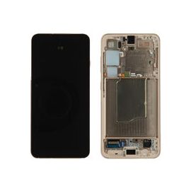 Samsung (GH82-36329F-PA) OLED Touchscreen (incl. pre-assembled frame) - Pink Gold, Galaxy S25; SM-S931 | Techbox