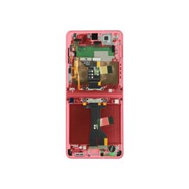 Samsung (GH82-37581D) Display incl. frame - Red, Galaxy Z Flip7; SM-F766 - LED Screens - Smartphone LCD - Techbox
