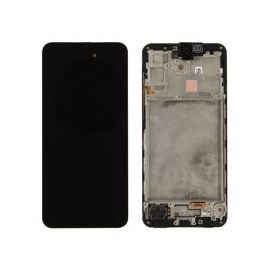 Samsung (GH82-38527A) Display incl. Frame (Original) - Black, Samsung Galaxy A17 4G; SM-A175 - LED Screens - Smartphone LCD - Techbox