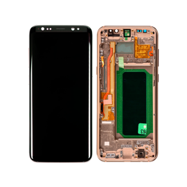 Samsung (GH97-20457F) OLED Touchscreen - Gold (excl. adhesive), Galaxy S8; SM-G950 | Techbox