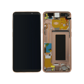 Samsung (GH97-21696E) OLED Touchscreen - Gold, Galaxy S9; SM-G960F - LED Screens - Smartphone LCD - Techbox
