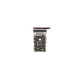 Samsung (GH98-47138B) Original Sim tray burgundy - Galaxy S22 Ultra; SM-S908B - Various Spare Parts - Smartphone - Techbox