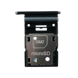 Samsung (GH98-48072A) Simcard Tray - Black, Samsung Galaxy A54 5G; SM-A546 - Various Spare Parts - Smartphone - Techbox