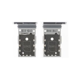 Samsung (GH98-50887D) SIM Tray (Original) - White, Samsung Galaxy S26 Plus; SM-S947 - Various Spare Parts - Smartphone - Techbox