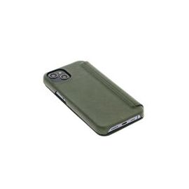 Minim (MM-10332)  Minim Book Case - Dark Olive, Apple iPhone 13 Mini - Apple Cases - Cases - Techbox