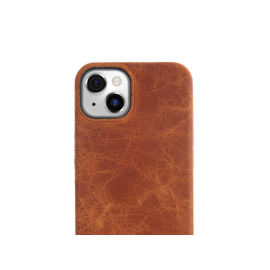 Minim (MM-10379)  Minim Backcover - Cognac, Apple iPhone 14 Plus - Apple Cases - Cases - Techbox