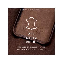 Minim (MM-10380)  Minim Backcover - Brown, Apple iPhone 14 Plus - Apple Cases - Cases - Techbox