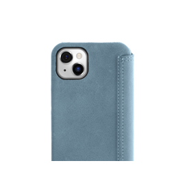 Minim (MM-10391) Minim Book Case - Light Blue, Apple iPhone 14 Plus | Techbox