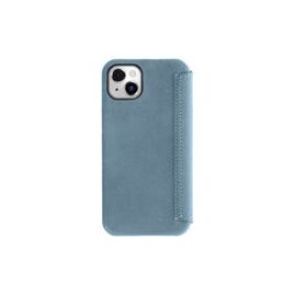 Minim (MM-10391) Minim Book Case - Light Blue, Apple iPhone 14 Plus | Techbox