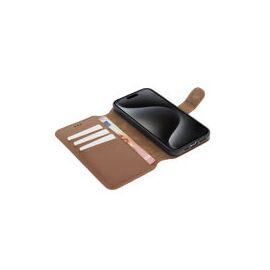 Minim (MM-10456) Minim 2 in 1 Wallet Case - Light Brown, Apple iPhone 15 Plus - Apple Cases - Cases - Techbox