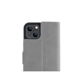 Promiz (PZ-10343) Wallet Case - Light Grey,  Apple iPhone 13 Mini | Techbox