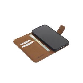 Promiz (PZ-10343) Wallet Case - Light Grey,  Apple iPhone 13 Mini | Techbox