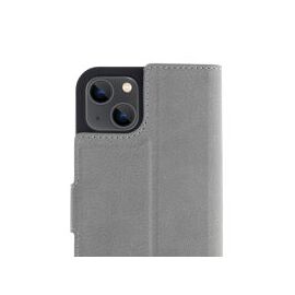 Promiz (PZ-10412) Wallet Case - Light Grey, Apple iPhone 14 | Techbox