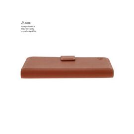 Promiz (PZ-10499) Wallet Case - Brown, Apple iPhone 15 Plus | Techbox